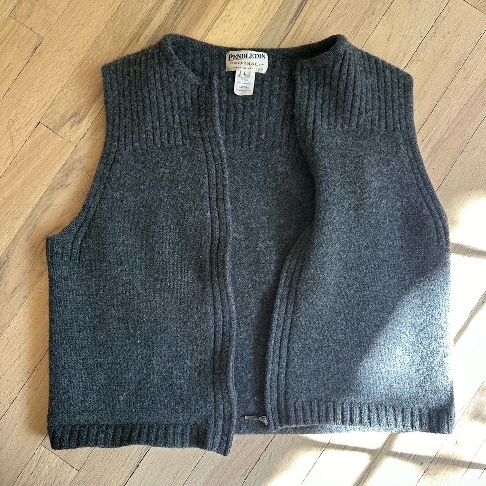 Womens Vintage Pendleton sweater vest